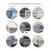 Salon De Jardin Sofa Aluminium Et Corde Havana-7 Finition Blanc/Cordage Gris Tissus Anais Blanc Dralon De 4 À 5 Places