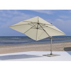 Parasol Gabana-33 Finition Mat Champagne Tissus Toile Beige 