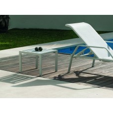 Table Basse Auxilliaire Piscis-40 Finition Blanc