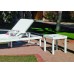 Table Basse Auxilliaire Caterina-45 Finition Blanc