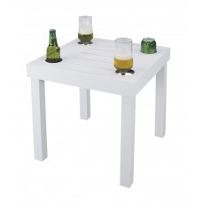 Table Basse Auxilliaire Caterina-45 Finition Blanc