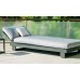 Bain De Soleil Haut De Gamme Coloseo-2-Cama Cojin Dralonlux Finition Anthracite Tissus Enma Dralonlux