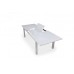 Table À Manger Extensible Camelia-220/300/H77 Finition Blanc