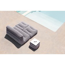 SITPOOL 2S Siège 2 places fauteuil allongeable pouf