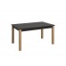 TABLE M300 fait(e) de 1 module(s) pour une largeur de 135/180cm de la collection NEO-3 finition(s) AZABACHE PIEDS ARTISAN