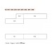 COMPOSITION 13 variante 873 fait(e) de 5 module(s) pour une largeur de 270cm de la collection BLOCK finition(s) BLANC et ARTISAN