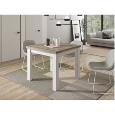 TABLE M-501 fait(e) de 1 module(s) pour une largeur de 90/180cm de la collection BLOCK finition(s) BLANC PLATEAU ORGANIC